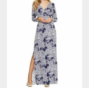 NWT! Lily Pulitzer Riana dress " I Herd You" navy